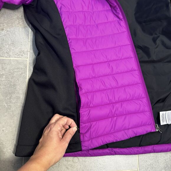 Columbia Powder Pillow Hybrid Jacket Women's XL Pink/Black NWOT - Picture 14 of 16